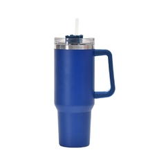 Copo Térmico de aço inoxidável 40 oz, com Canudo e Alça