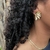 Brinco Ear Cuff Folha Banhado a Ouro 18K - KD Atitude | Joias, Semijoias e Acessórios