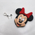 Berloque Orelhas Mickey Microcravejdas Pedras Pretas Prata 925 - comprar online