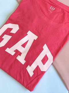 Camiseta Feminina Rosa - GAP - comprar online