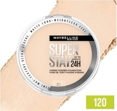 Base em pó híbrida Super Stay Up to 24HR - Maybelline
