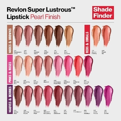 Batom Super Lustrous, fórmula cremosa para lábios macios e mais cheios | Revlon na internet