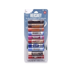 Lip Balms Flavored Holiday Set, Pack 10un | Hershey