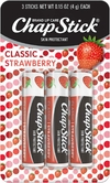 Lip Balm Classic Strawberry, Pack 3un | ChapStick