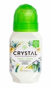 Desodorante Roll-On, Baunilha e Jasmim - Crystal Mineral