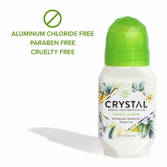 Desodorante Roll-On, Baunilha e Jasmim - Crystal Mineral - comprar online