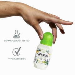 Desodorante Roll-On, Baunilha e Jasmim - Crystal Mineral - loja online