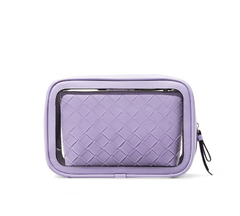 Necessaire Trio Beauty To Go Makeup Bag, Lilac Woven - Victoria's Secret - comprar online