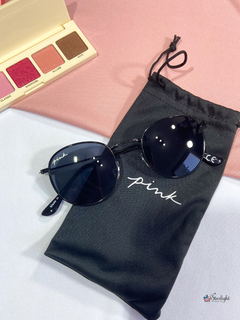Óculos de Sol Rouno Metal, Pure Black | PINK - Victoria's Secret - comprar online