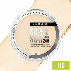 Base em pó híbrida Super Stay Up to 24HR - Maybelline na internet