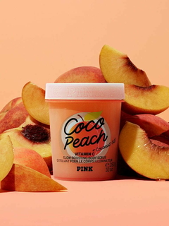 Esfoliante Coco Peach Glow Boosting Body Scrub, PINK - Victoria's Secret - Starlight Importados