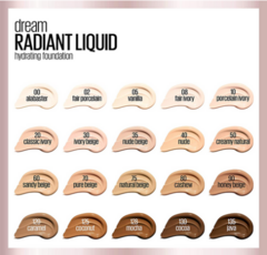 Base Líquida Dream Radiant Liquid - Maybelline