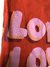 T-Shirt - Love Love (com aplicação em glitter) - comprar online