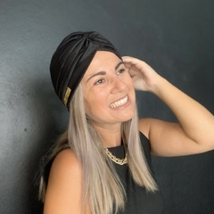 TURBANTE FECHADO | Preto - comprar online