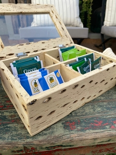 Caja de té de cardón