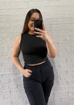 Cropped Preto