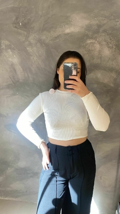 Cropped Manga Longa Fru Fru