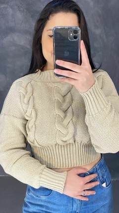 Blusa Tricot Trançada - loja online