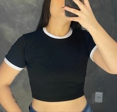 Cropped Bicolor - comprar online