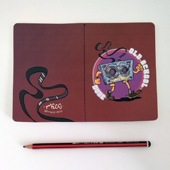 LIBRETA A6 - OLD SCHOOL DUDE - mecoarts