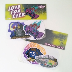 Pack de Stickers - Love 4 Ever - comprar online