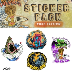 Pack de Stickers - Surf Edition