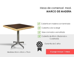 Comedor mod. TUBULAR MMA - comprar en línea