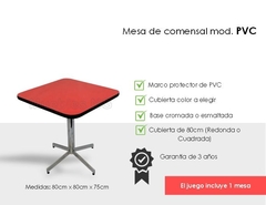 Comedor mod. TUBULAR PVC en internet