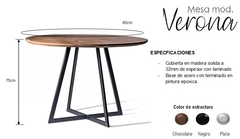 Mesa mod. VERONA - Muebles NG