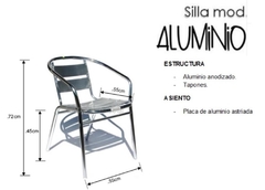 Comedor mod. ALUMINIO 80 - comprar en línea