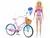 Boneca Barbie Passeio de Bicicleta com Acessórios - comprar online