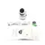 Camera Babá Camera Ip Wifi Inteligente Giratória 1080p Babá Eletronica Camera Visão Noturna Varredura e Alerta Movimento - comprar online