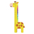 Régua de Altura Girafinha - Babebi na internet