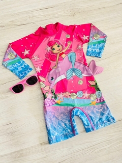 ROUPA DE BANHO MANGA LONGA INFANTIL DA SEREIA - comprar online