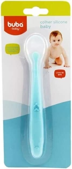 Colher De Silicone Baby BUBA