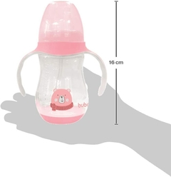 Copo com Alça Ursinho, Buba, Rosa, 250 ml na internet