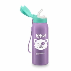 Copo Térmico com Canudo Keep it Cool Lilas Multikids Baby