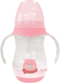 Copo com Alça Ursinho, Buba, Rosa, 250 ml - comprar online