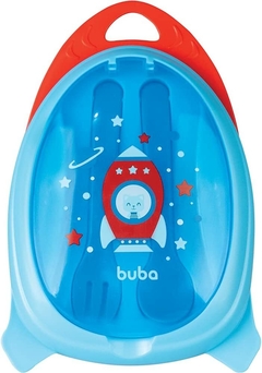 BUBA Kit Refeicao Com Talher - Foguete - JH Empório