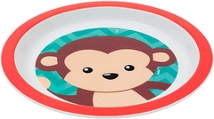 Pratinho Animal Fun - Macaco, Buba, Colorido - comprar online