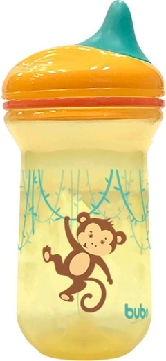 Copo Monkey 350 Ml Com Bico Em Silicone, Buba, - comprar online