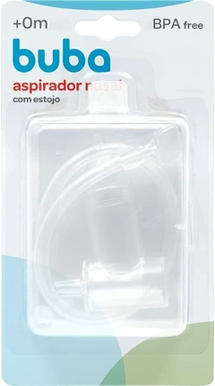 Aspirador Nasal Com Estojo, Buba, Transparente