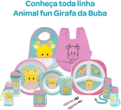 Garrafinha De Aluminio Com Canudo Animal Fun, Buba - JH Empório