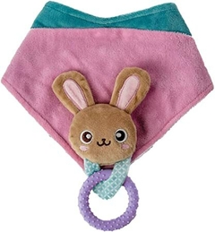 BUBA Bandana Plush Com Mordedor, Colorido Rosa