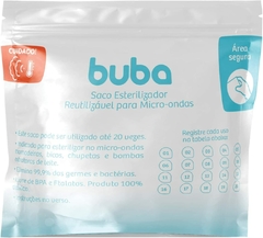 Saco Esterilizador Reutilizavel Para Micro-Ondas, Buba, Branco - comprar online