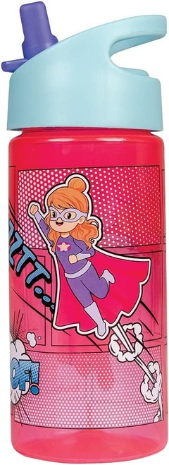 BUBA Garrafa Super-Heroinas Rosa