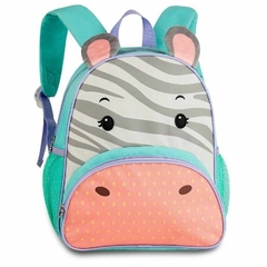 Mochila Escolar de Costas Zebra 13'' -