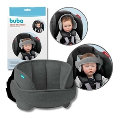 Apoio de cabeça infantil para cadeirinha de carro buba Cinza escuro - comprar online