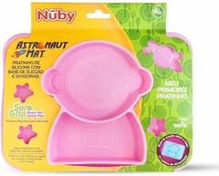 Pratinho de Silicone com Base de Sucção e Divisórias, Nûby - JH Empório