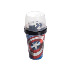 Mini Shakeira 320 ml Capitão América PLASUTIL